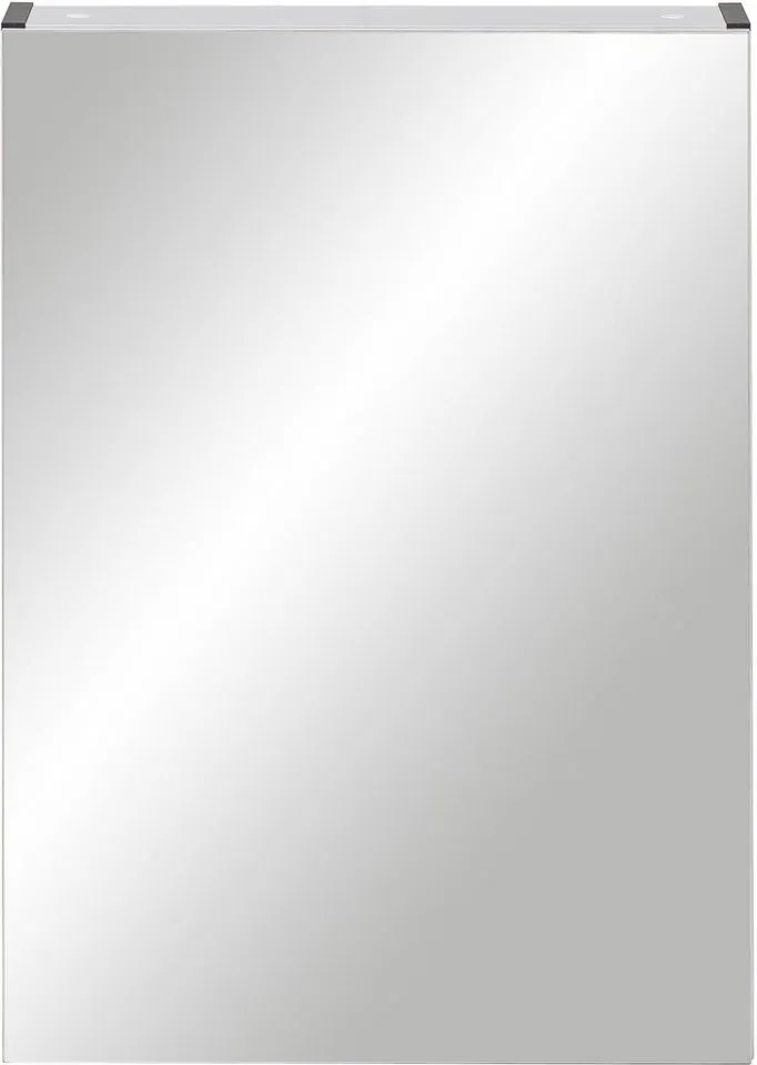 Schildmeyer Spiegelschrank Basic, Spiegelschrank, Made in Germany, B: 50 cm Solide Verarbeitung - Dieses Produkt ist in Deutschland gefertigt, Schwarz, – Produktbild 3 von 5