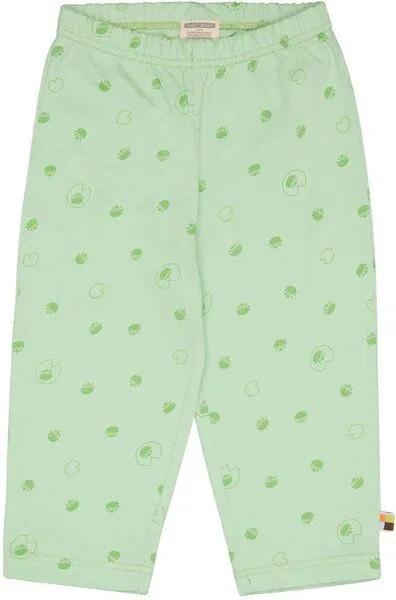 loud + proud loud + proud Babys & Kinder Hose Druck, GOTS-zertifiziert, Opal pastel(grün), – Produktbild 2 von 2