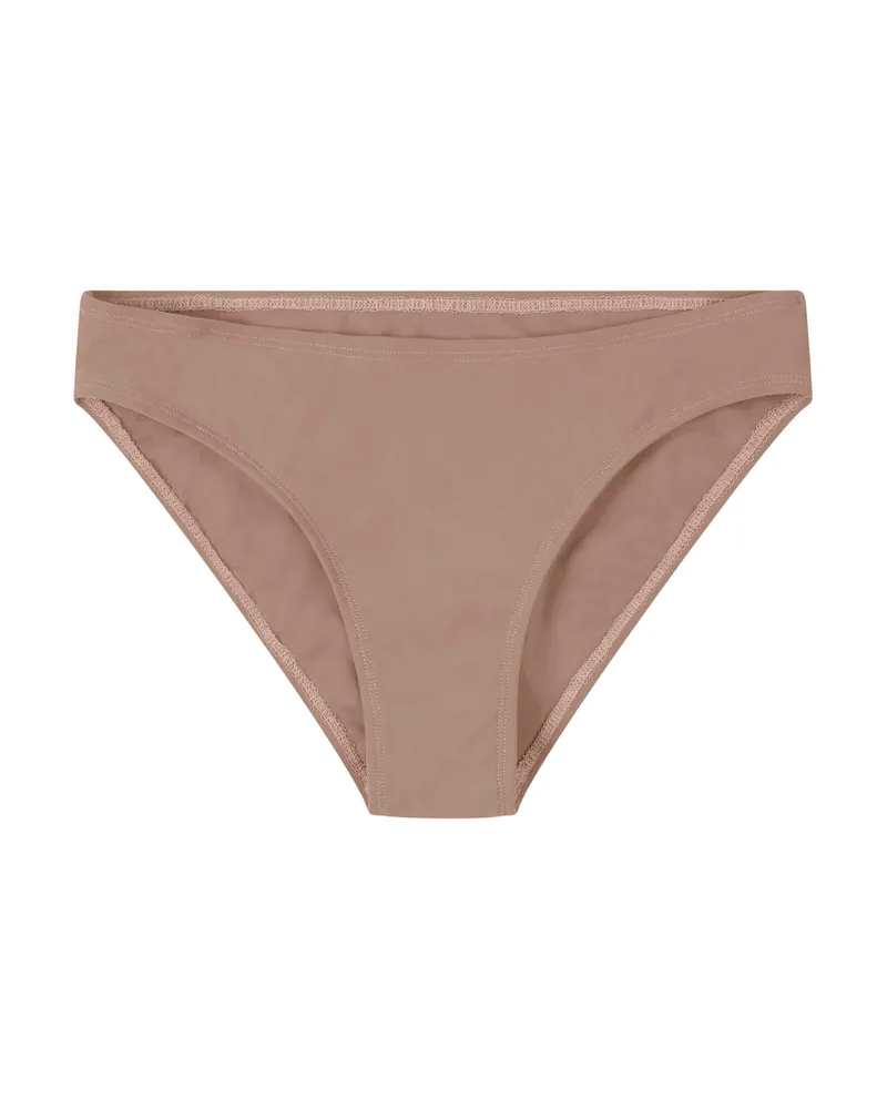 MATONA MATONA Damen vegan Bikini Slip Taupe, Braun, – Produktbild 1 von 2