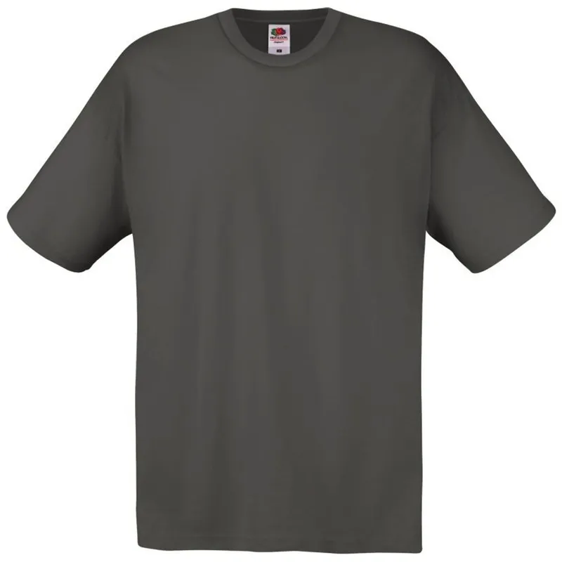 Fruit Of The Loom Fruit of the Loom Cotton Classics-16.1082 T-Shirt Gr. S light graphite – Produktbild 1 von 1