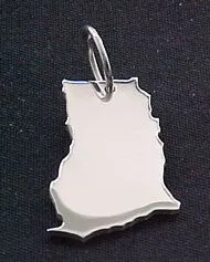 S.W.w. Schmuckwaren S.W.w. Schmuckwaren Ghana Kettenanhänger in 925 Silber – Produktbild 1 von 1