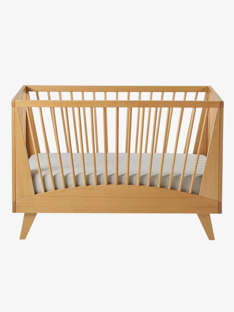 Vertbaudet Babybett SUNSET 60x120 cm Gitterbett, Braun, – Produktbild 3 von 4