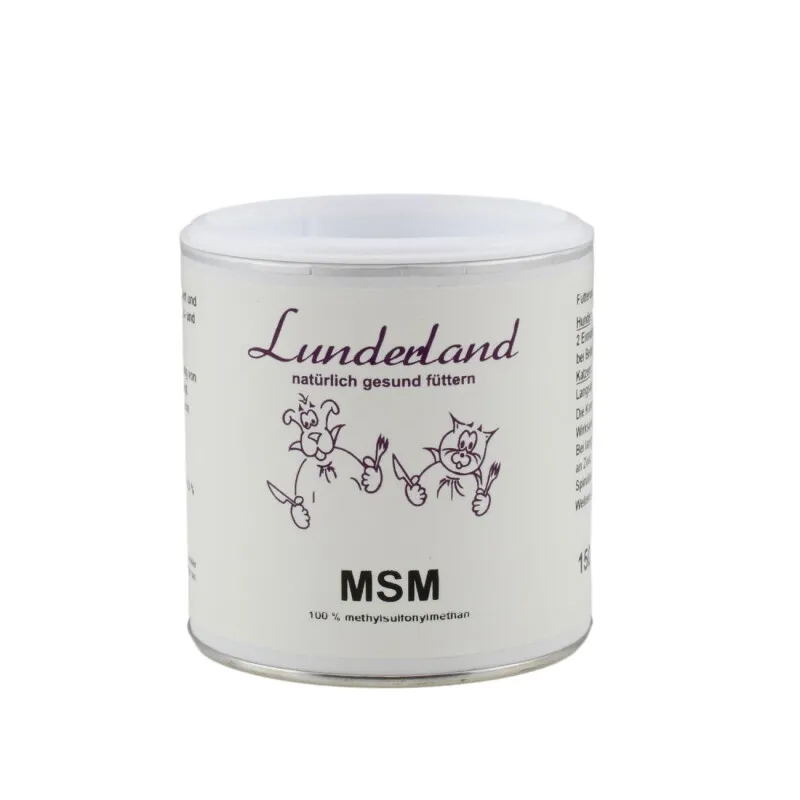 Lunderland Lunderland MSM 3x150 g – Produktbild 1 von 2
