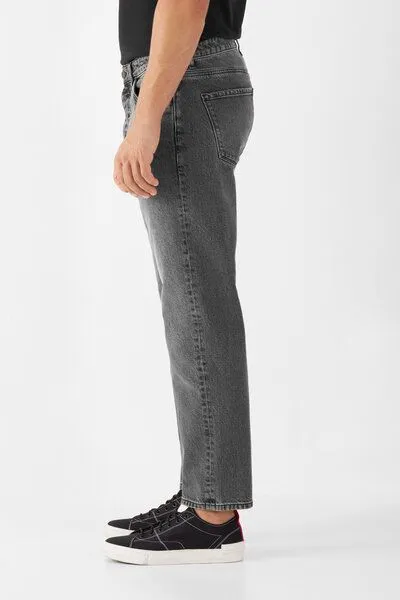 DAWN Herren Jeans RISE Relaxed Tapered DAWN Bio-Baumwolle, Blue, – Produktbild 4 von 5