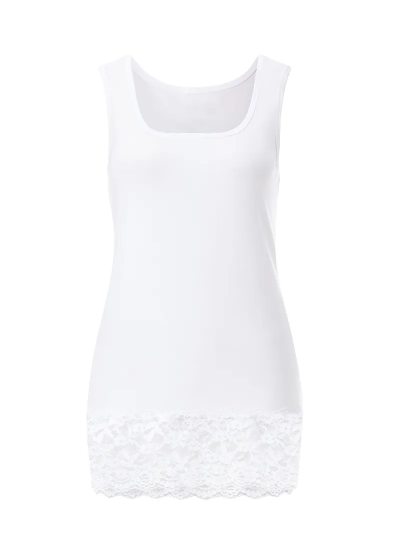 Witt Spitzentop, Weiß, – Produktbild 1 von 3