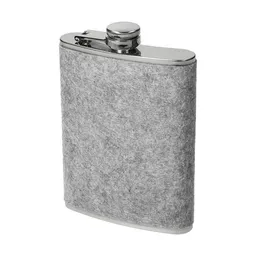 elasto elasto Edelstahl Flachmann 170-230 ml - kompakte Taschenflasche für unterwegs – Produktbild 1 von 1