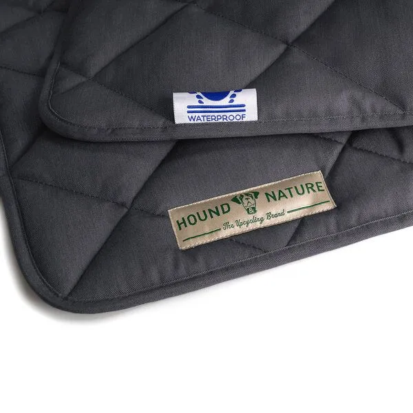 HOUND & NATURE HOUND & NATURE Wasserdichte Baumwoll Hundedecke DAVOS, Grau, – Produktbild 2 von 5