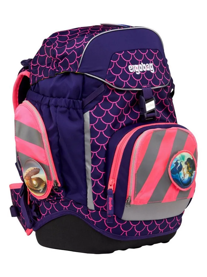 Ergobag Ergobag Schulranzen pack Sicherheitsset mit Reflektorstreifen (3-tlg), Rosa, – Produktbild 4 von 4