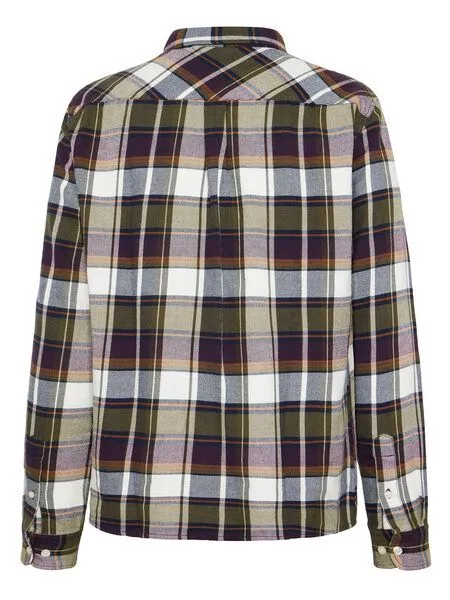 KnowledgeCotton Apparel KnowledgeCotton Apparel Kariertes Flanell-Hemd, Blue check (blau), – Produktbild 4 von 4