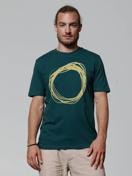 watapparel watapparel T-Shirt Unisex Kreis, Glazed green, – Produktbild 2 von 4