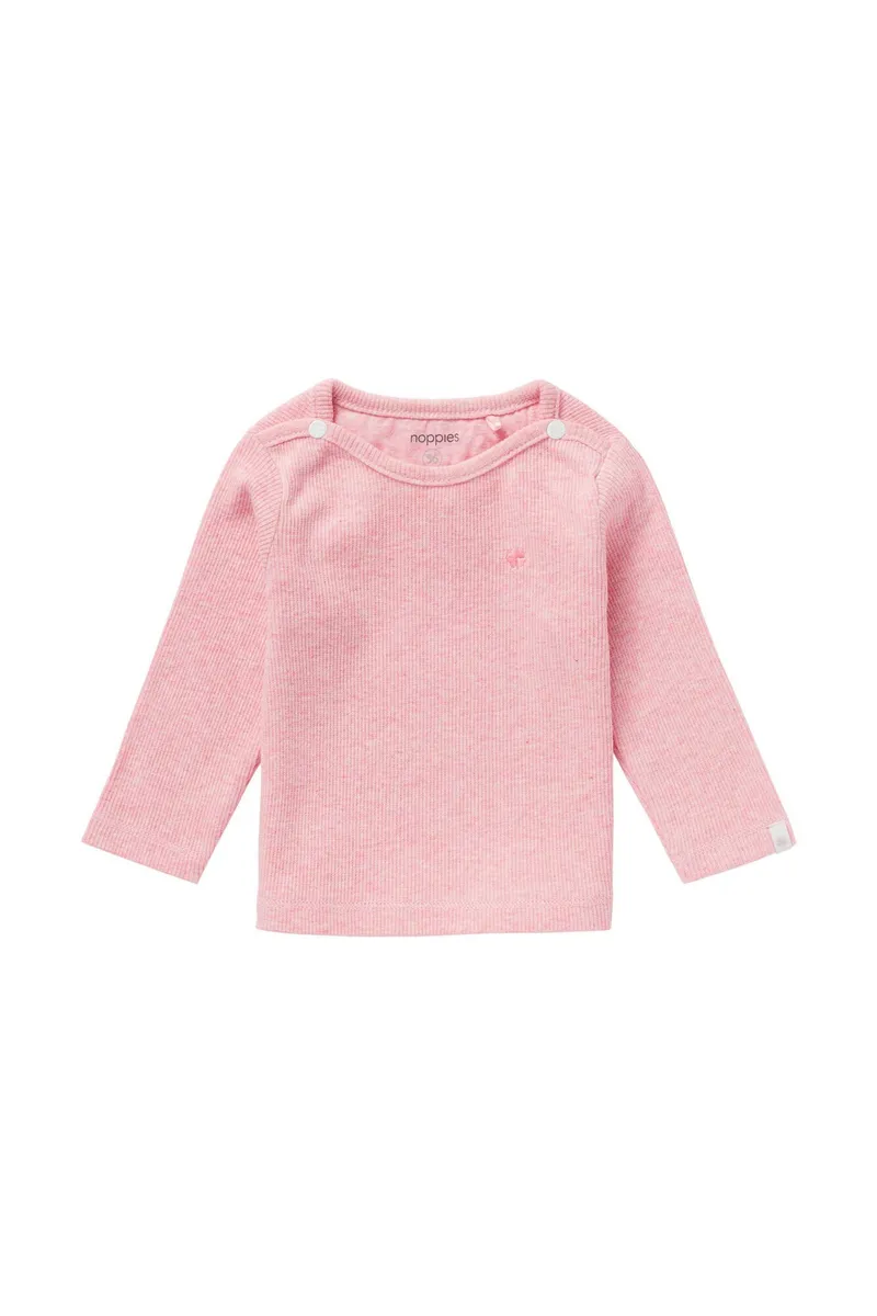 Noppies Newborn Langarmshirt Natal, Braun, – Produktbild 3 von 3
