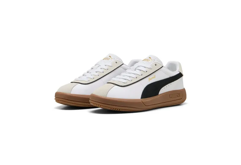 Puma Puma CLUB KLASSIKA Sneaker Obermaterial aus Leder, Innenmaterial aus Textil, Weiß, – Produktbild 1 von 5