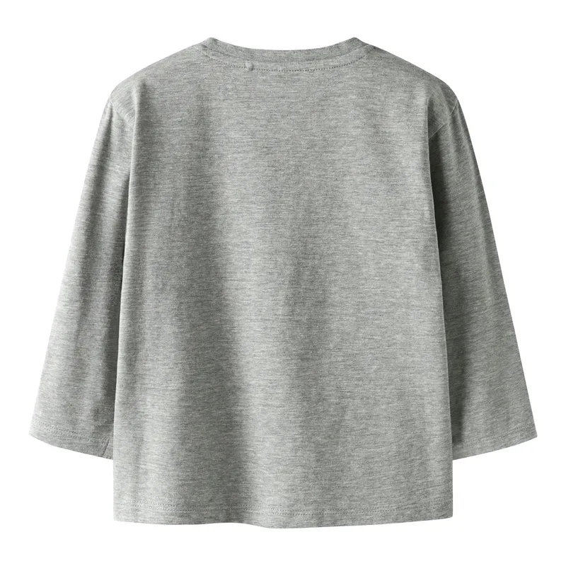 name it Name It Shirt langarm Tiger, Grau, – Produktbild 1 von 3