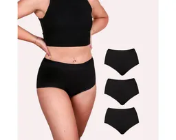 Taynie Taynie Periodenslip Periodenunterwäsche Damen starke Blutung - Comfort extra stark (Spar-Set, 3-St., 3er-Pack) Auslaufsichere Periodenunterwäsche / Periodenslip aus Bio Baumwolle – Produktbild 1 von 1
