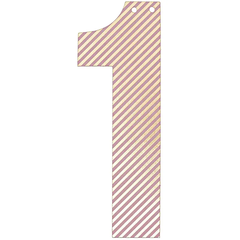 Rico Design Rico Design Zahl für Girlande 14cm 1 – Produktbild 1 von 1