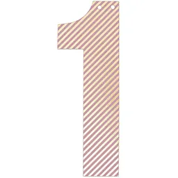 Rico Design Rico Design Zahl für Girlande 14cm 1 – Produktbild 1 von 1