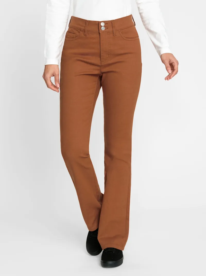 Witt Bootcut-Jeans, Cognac, – Produktbild 1 von 3