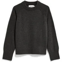 ARMEDANGELS Armedangels Wool Knit Damen Strickpullover aus recycelter Wolle mit Bio-Wolle, Steel melange, – Produktbild 2 von 4
