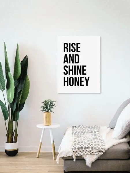 Photocircle Photocircle Poster / Leinwandbild - Rise and Shine Honey – Produktbild 4 von 4
