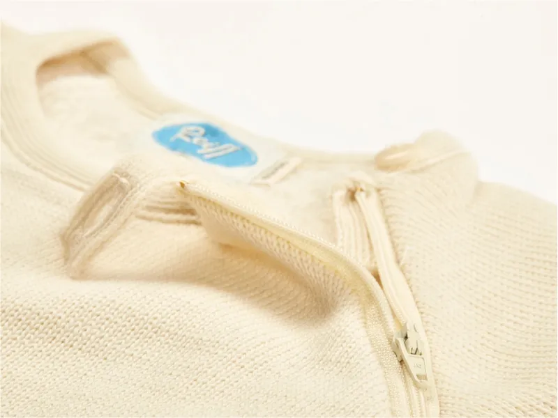Reiff Strickwaren Reiff Strickwaren Schlafsack Baby mit Arm Bio-Merinowolle, Natur, – Produktbild 2 von 2