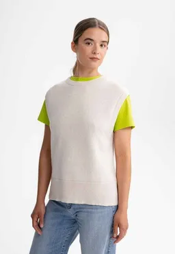MELA Jacquard Strick Pullunder JAMUNA | von MELA | Fairtrade & GOTS zertifiziert – Produktbild 1 von 1