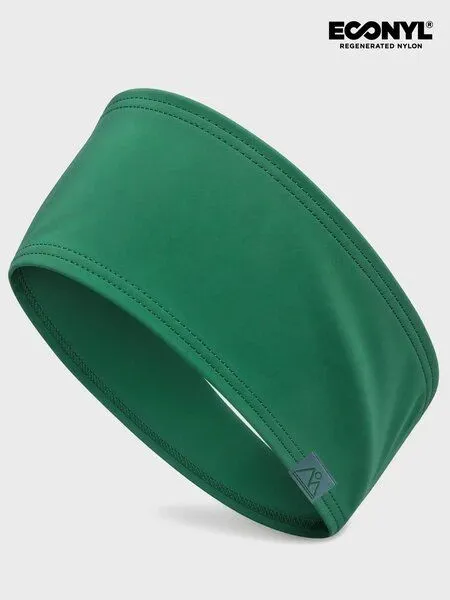nice to meet me nice to meet me Stirnband zum Laufen & Sport – schnelltrocknendes Schweißband aus ECONYL® regeneriertem Nylon, Green tea, – Produktbild 4 von 4