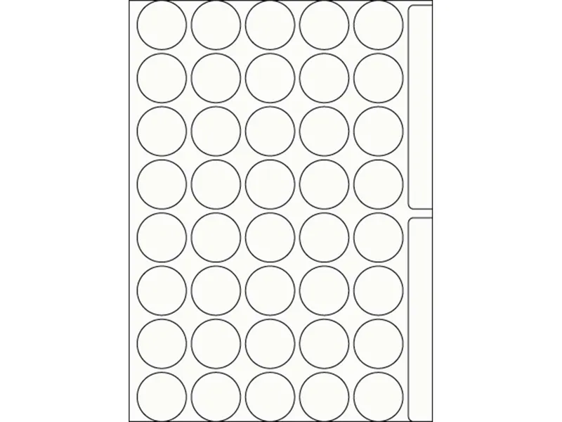 endi haft endi haft 800 Etiketten rund 19 mm – Produktbild 1 von 1