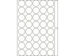 endi haft endi haft 800 Etiketten rund 19 mm – Produktbild 1 von 1