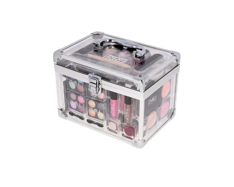 ZMILE COSMETICS Kosmetik-Koffer ACRYLIC, 42-tlg., vegane Kosmetik, Bunt|silberfarben, – Produktbild 6 von 8