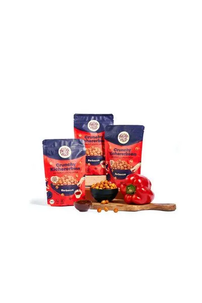 Hülsenreich Hülsenreich Bio Crunchy Kichererbsen Barbecue – Produktbild 4 von 4
