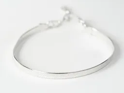 BELLYBIRD Jewellery BELLYBIRD Jewellery SCHLANGENARMBAND - 925 Silber/ Silber vergoldet, bewegliches Gliederband – Produktbild 1 von 1