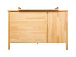 Pinolino Pinolino Kommode "Enno" extrabreit, Buche massiv, bio geölt B 141 cm, T 76 bzw. 52 cm, H 100 cm – Produktbild 1 von 1