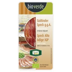 bio-verde bio-verde Südtiroler Speck g.g.A., geräuchert, geschnitten – Produktbild 1 von 1