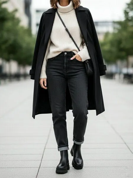 Will's Vegan Shop Will's Vegan Shop Luxe Track Sole Chelsea Stiefel – Produktbild 1 von 1