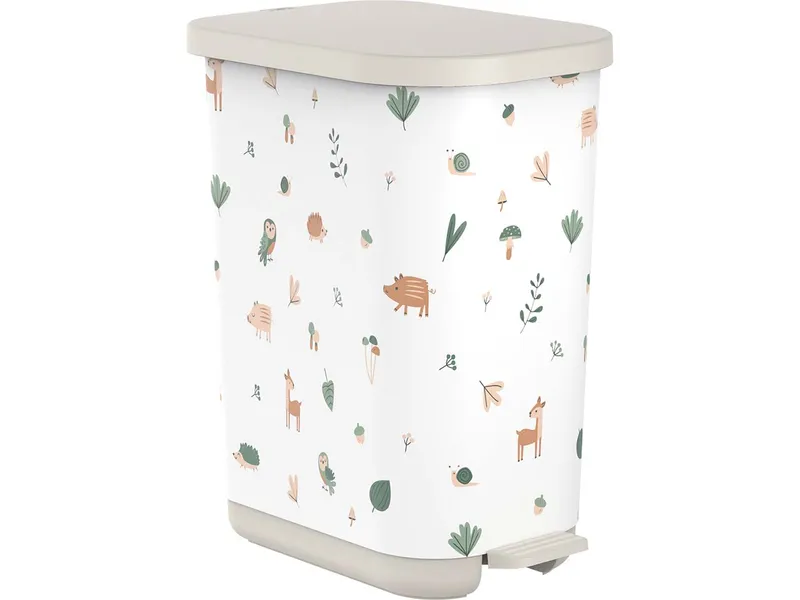 rotho babydesign rotho Windeleimer "KAYO" aus Recyclingkunststoff mit Aufdruck, Waldtiere – Produktbild 2 von 2
