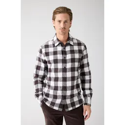 KnowledgeCotton Apparel KnowledgeCotton Apparel Kariertes Flanellhemd aus Bio-Baumwolle GOTS/Vegan – Produktbild 1 von 1