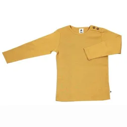 Leela Cotton Leela Cotton Kinder Langarmshirt uni Bio-Baumwolle – Produktbild 1 von 1