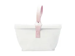 Lunchbag 'Yummy Plus' aus Papyr Gr. M, weiß – Produktbild 1 von 1