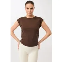 mandala MANDALA Damen vegan Top Side Ruffled Wilderness – Produktbild 1 von 1