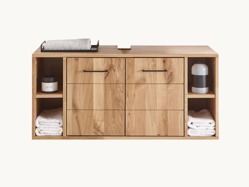 allnatura allnatura Waschbecken-Unterschrank "Sora" | H60xB105xT40 cm – Produktbild 1 von 2