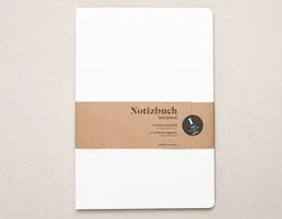 tyyp tyyp Notizbuch A5+ Softcover Magazinformat – Recyclingpapier – blanko – perforiert – Produktbild 1 von 1