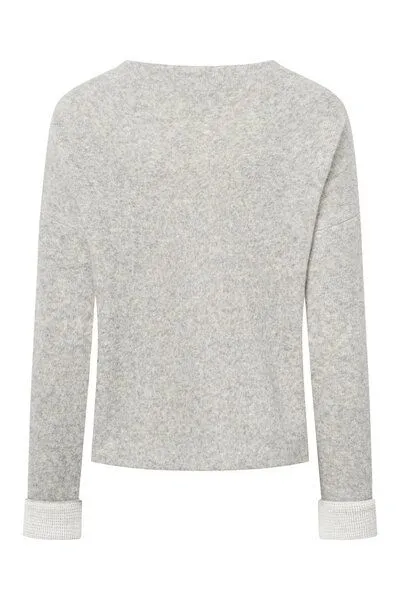 Stapf Damen Pullover Nicoletta, Kiesel, – Produktbild 3 von 3