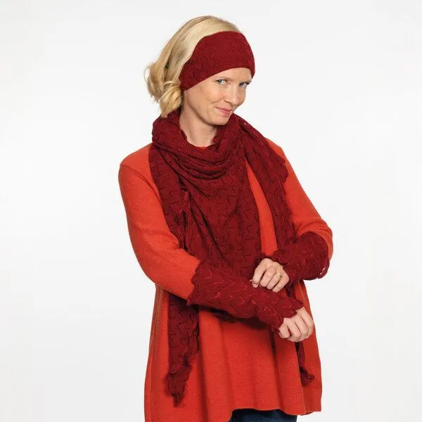 Invero Invero Dreiecktuch Susi, Rouge, – Produktbild 1 von 1