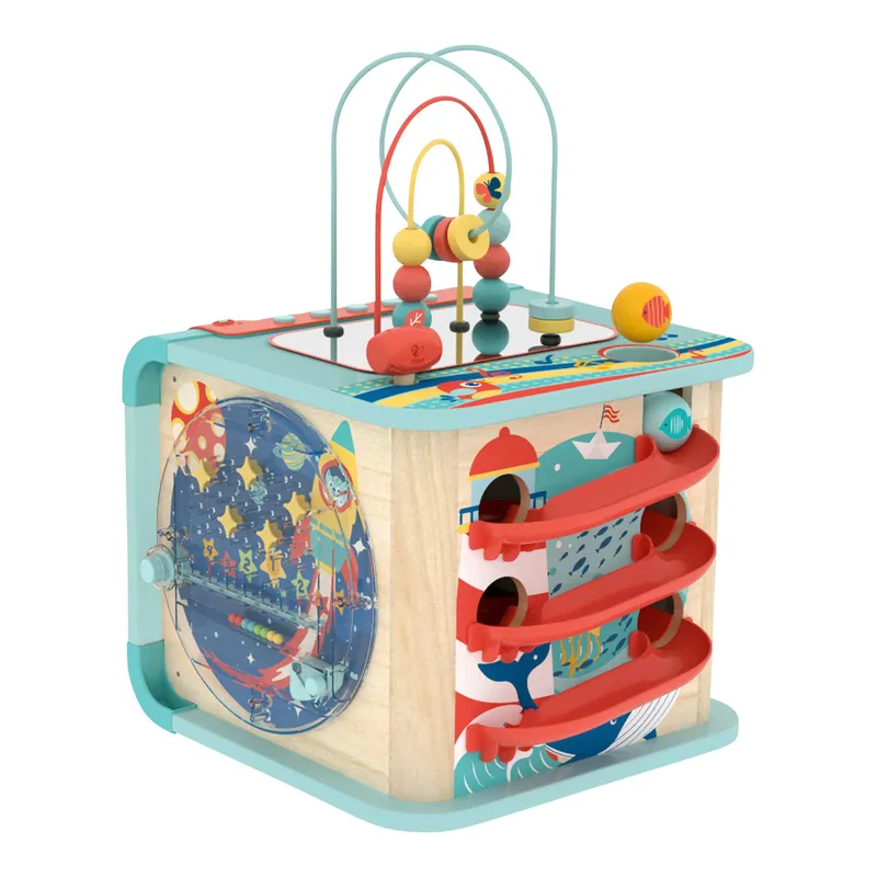 Hape Hape Magischer Motorikwürfel, Mehrfarbig, – Produktbild 2 von 3