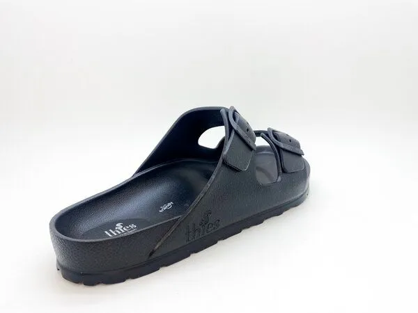 thies Vegane Ecofoam Sandale thies Men, Black (schwarz), – Produktbild 3 von 4