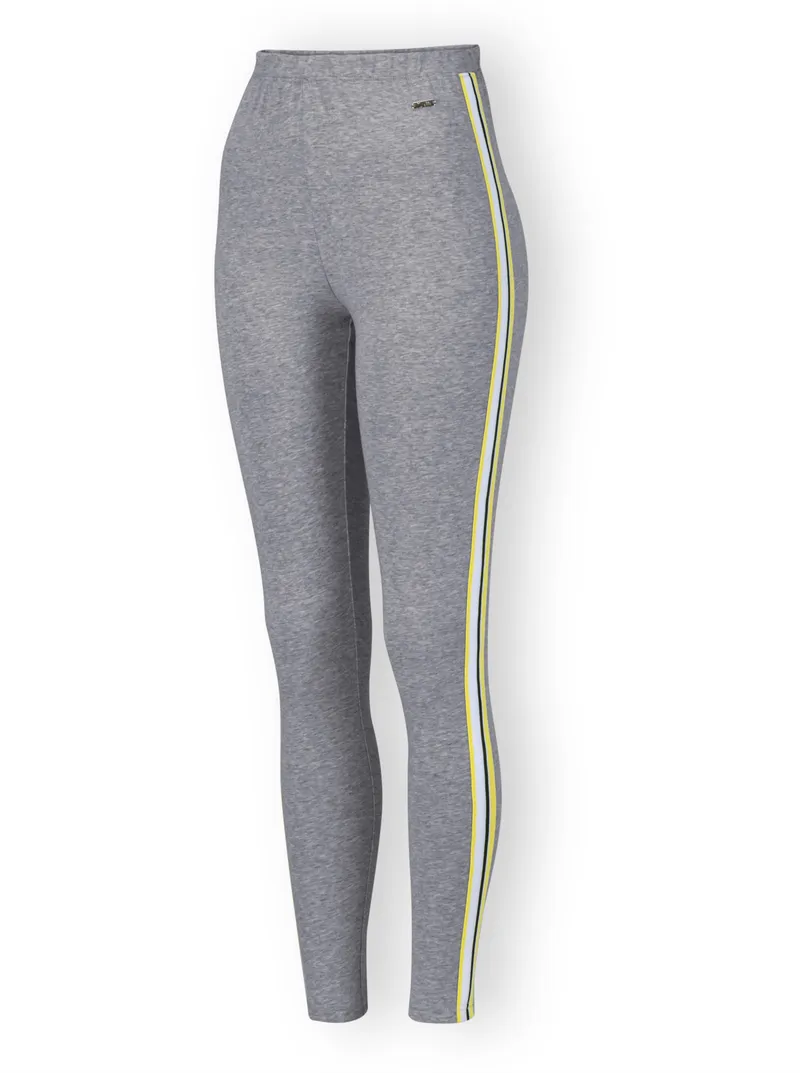 feel good Leggings grau-meliert, Grau-meliert, – Produktbild 2 von 2