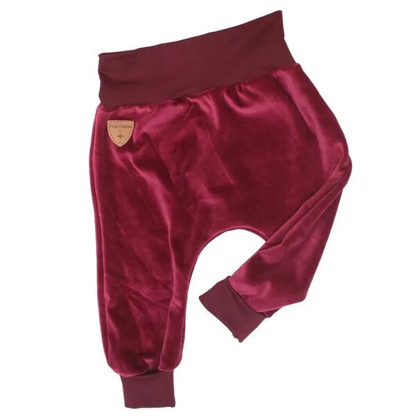 Frija Omina Frija Omina Mitwachsende Bio Nickihose Hygge mini, Aubergine (rot), – Produktbild 1 von 2