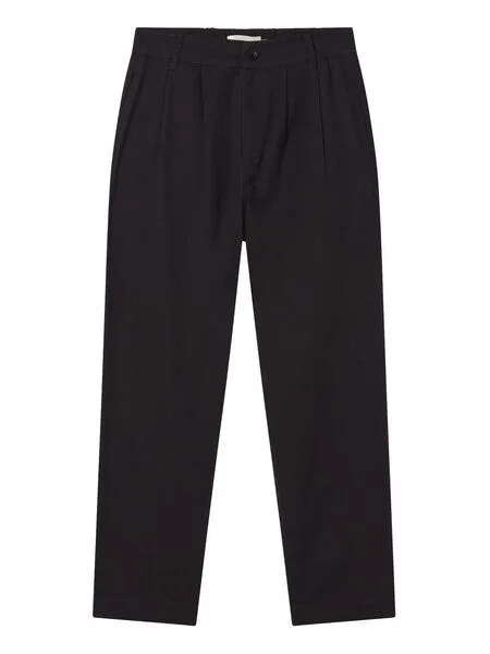 thinking mu thinking mu Hose - Esther Pants - aus Bio-Baumwolle, Schwarz, – Produktbild 4 von 4