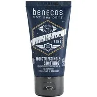 Benecos benecos for men Biokosmetik - Gesichts & Aftershave Balsam 2in1 - vegan – Produktbild 1 von 1