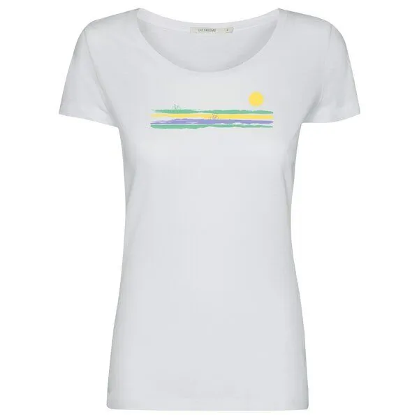 GreenBomb GREENBOMB Print T-Shirt Bike Art Road Loves, White, – Produktbild 1 von 4